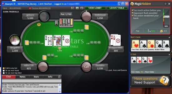 MagicHoldem with PokerStars 